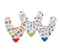 NUBY-Bavoir avec coin dentition Rood G