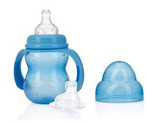 Nûby - Biberon D’apprentissage - 240ml - Bleu - 0M