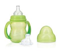 Nûby - Biberon D’apprentissage - 240ml - Vert - 0M