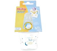 Nûby - Biberon - Little Moments - Bleu - Débit Lent - 180ml - 0 Mois