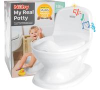 Nuby Dr. Talbot's - My Real Potty - Pot Pour Bébé Bruit De Chasse D'eau - Blanc