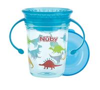 Nûby - Gobelet Magique 360° en Tritan - 240 ml Turquoise