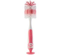Nûby - Goupillon 2 en 1 avec Ventouse - Rose