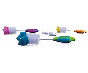 Nûby Goupillon avec Éponge pour Biberons/Tétines 5540