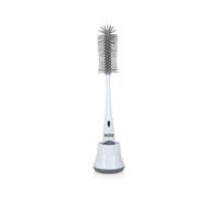 Nuby Goupillon Biberon & Tétine 2-en-1 en Silicone avec Égouttoir