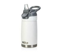 Nuby Gourde Reflex Flip-it | Isotherme en Acier Inoxydable | Anti-fuites | Voyage et Sorties | 300ml | Blanc | +18 Mois