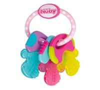 Nuby clés à mordre réfrigérantes 20 cm en silicone junior 4 pièces