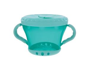 Nuby ID5409ORANGE Pot à biscuits, 12+ mois, Couleurs Assorties, 1 Pièce
