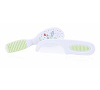Nûby ID711GREEN-LM Brosse et peigne unisexe