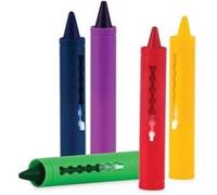 Nuby Crayons Pour Le Bain +3ans 5 unités