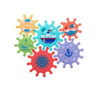 Nuby Jouet de bain pour bébé - Couleurs vives | Sans BPA | Facile à assembler | Convient aux enfants de 12 mois et plus