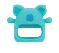 Nuby - Moufle de dentition en silicone Koala - Sans BPA - Bleu - 3+ mois
