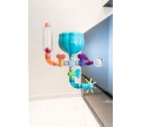 Nuby - Jouets de bain 'Crazy Waterworks' - Jouets de bain pour enfants - Jouets aquatiques interactifs pour le bain - Avec ventouses - Aqua - Sans BPA - 18+ mois