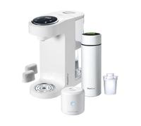 Nuby Kit de fabrication de formule rapide - Comprend RapidCool, RapidSterilise et RapidHot - Eau bouillante instantanée | Stérilisateur UV | Kit de fabrication de bouteilles portable (blanc)