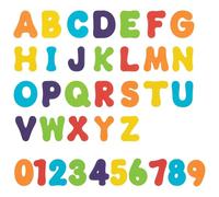 Nuby Lettres et Chiffres pour le bain – Mousse 36 pièces multicolores – Dès 12 mois