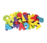 Nuby Lettres et Chiffres pour le bain – Mousse 36 pièces multicolores – Dès 12 mois