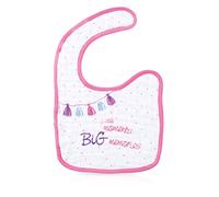 Nuby - Little Moments - Bavoir en mousseline de coton - 0M+, rose