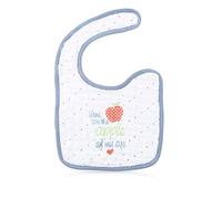 Nuby Little Moments Bavoir en mousseline de coton Vert 0m+