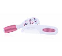 Nuby Little Moments - Set brosse et peigne - Rose