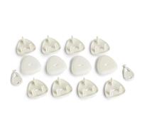 Nuby Lot de 12 protections de sécurité pour prise britannique, installation facile, sécurité bébé