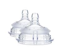 Nuby Lot de 2 tétons confortables à débit rapide