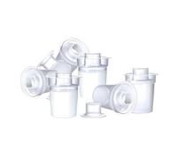 Nuby Lot de 6 distributeurs de lait en poudre pour bébé - Facile à verser | Prêt pour le voyage | Compatible avec la plupart des bouteilles, y compris RapidCool