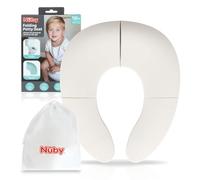 Nuby Lunette WC portable pliable - Apprentissage facile de la propreté - Antidérapant - Sac de transport inclus - Convient à partir de 18 mois
