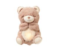 Nuby Mon Doudou Ours Apaisant - Bonne Nuit Peluche - Peluche Veilleuse Bébé Musicale et Lumineuse - Veilleuse Doudou Bruit Blanc Bébé - Cadeau Naissance Fille et Garçon Nouveau né