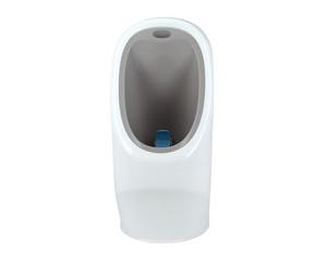 Nuby My Real Urinal Pot Urinoir d'Apprentissage, Chasse & Son, +18 Mois | Toilette réaliste pour faciliter la transition, facile à nettoyer avec pare-éclaboussures, cible rotative pour viser juste