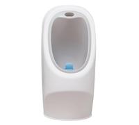 Nuby - My Real Urinal | Toilette d'entraînement pour les garçons | Urinoirs avec une touche de chasse d'eau réaliste et des bruits | pour les tout-petits et les enfants | Blanc | 18+ mois