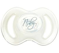 Nuby NT67512MFSN Natural Touch Tétine avec plaque buccale en silicone pour bébé de 6 mois et plus