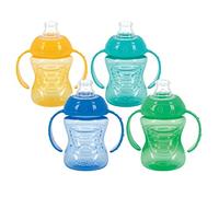 Nuby Poignée anti-déversement avec bec verseur N' Sip Cu CMV. Pack of 4