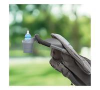 Nuby Porte-Gobelet Pousette avec Support Téléphone, Ajustement Universel, Fixation sécurisée, Rotation à 360°, Position réglable