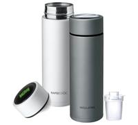 Nuby RapidCool™ - Prépare la nourriture parfaite pour bébés en seulement 2 minutes - Parfait en déplacement - Comprend un distributeur de lait en poudre, un couvercle numérique et un Flacon Isotherme