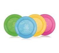 NUBY-Set 4 assiettes en polypropylene G