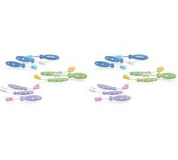 Nûby Set Evolutif Brosses à dents - 3 Etapes Couleur aléatoire (Lot de 2)