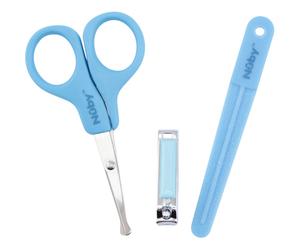 Nûby Set Manucure Évolutif Bleu Dès La Naissance 3 Produits
