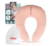 Nuby Siège de toilette pliable, 18 mois et plus, en rose