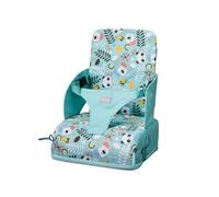Nuby Siège Rehausseur Bébé Pliable, Pochette de Rangement, +6 Mois, Bleu