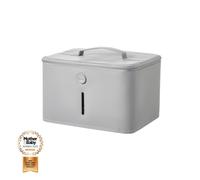 Nuby Stérilisateur de biberon, cycle de stérilisation de 3 minutes, solution de stérilisation UV électrique rapide et efficace, tue 99,9 % des germes, stérilisateur UV