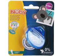 Nuby Sucette Flexible Natural Cerise 0-6 Mois (Couleur non sélectionnable) Tétine(S) 1 pc(s)