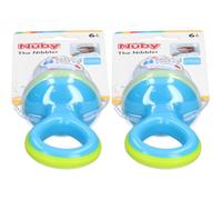 Nûby Tétine alimentaire avec capuchon aqua Set(S) 2x1 pc(s)
