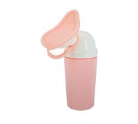 Nuby Urinoir de voyage pour fille, design ergonomique avec entonnoir, pot portable anti-fuite pour l'apprentissage des toilettes, compact pour les enfants, facile à utiliser et à transporter