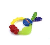 Nuby Wacky Lot de 4 anneaux de dentition Multicolore