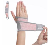 NuCamper Attelle De Poignet, Main Droite & Gauche, Réglable Attelle de Soutien Respirant Orthèse, Soulager La Douleur, Rembourrage Doux Pour Canal Carpien, Arthrite, Tendinite, Entorse Femme et Homme