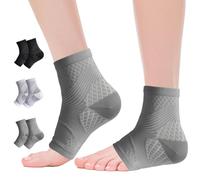 NuCamper Compression Chevillère, Attelle Cheville, Chevillere de Maintien Sport, Homme Femme, Chaussettes pour Fasciite Plantaire, Entorse, Arthrite, Tendon d'Achille, Douleurs Articulaires, Course