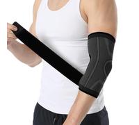 NuCamper Coudière Tendinite Réglable 2 Pack, Manchon de Compression, Tennis Golfer Elbow, Hommes Femmes, Attelle Coude, Protege Coude pour Anti-Douleur, Epicondylite, Sport, Musculation, Fitness