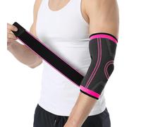 NuCamper Coudière Tendinite Réglable 2 Pack, Manchon de Compression, Tennis Golfer Elbow, Hommes Femmes, Attelle Coude, Protege Coude pour Anti-Douleur, Epicondylite, Sport, Musculation, Fitness