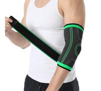 NuCamper Coudière Tendinite Réglable 2 Pack, Manchon de Compression, Tennis Golfer Elbow, Hommes Femmes, Attelle Coude, Protege Coude pour Anti-Douleur, Epicondylite, Sport, Musculation, Fitness
