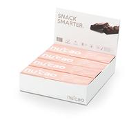 nucao Le super snack bio & vegan - délicieux chocolat vegan aux graines de chanvre croquantes & au cacao cru l Espresso (8) l Paleo Bar l Low Carb l Raw l Clean Eating l Brain Food |